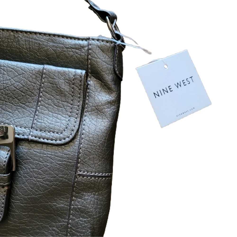 Nine West Crossbody Bag Gray - Picture 7 of 7